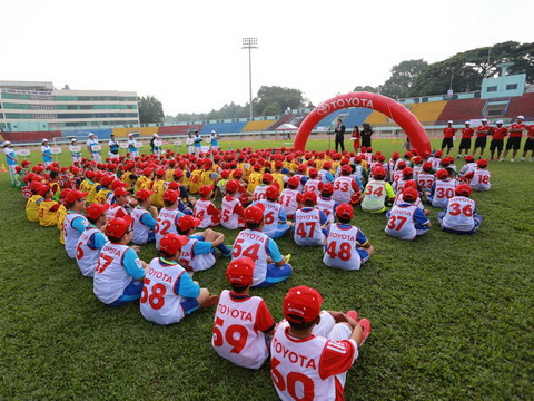 ‘Trại hè bóng đá thiếu niên Toyota 2016’: Thêm những ngày hè bổ ích cho các em